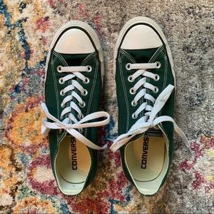 Converse All Star Low Tops- Green